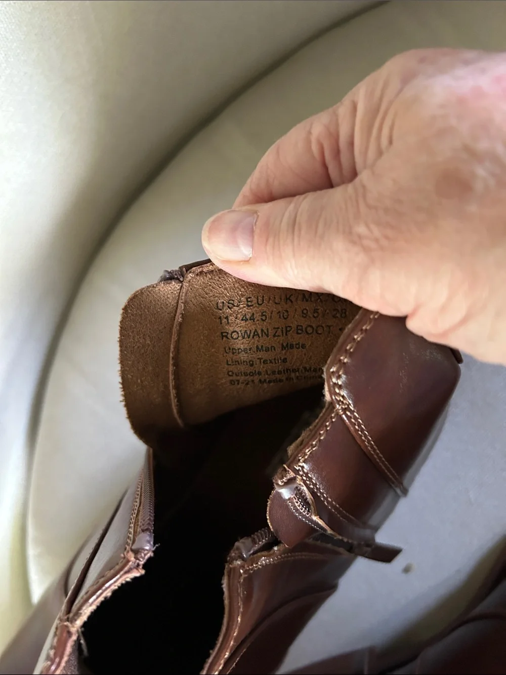 Unlisted Men's Chukka Boots - Rich Brown Leather